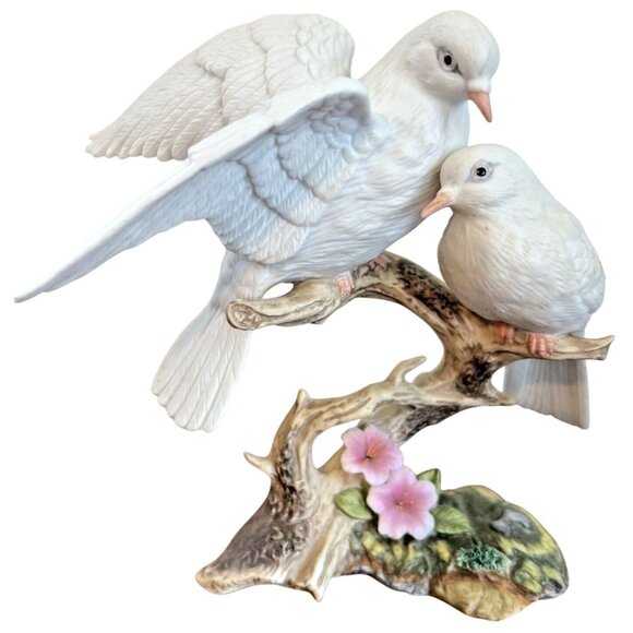 Maruri Other - Maruri Fine Porcelain Wings Of Love Doves Figurine Vintage 1990 Studio Design D-